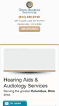 Mobile Screenshot of ohiohearing.org